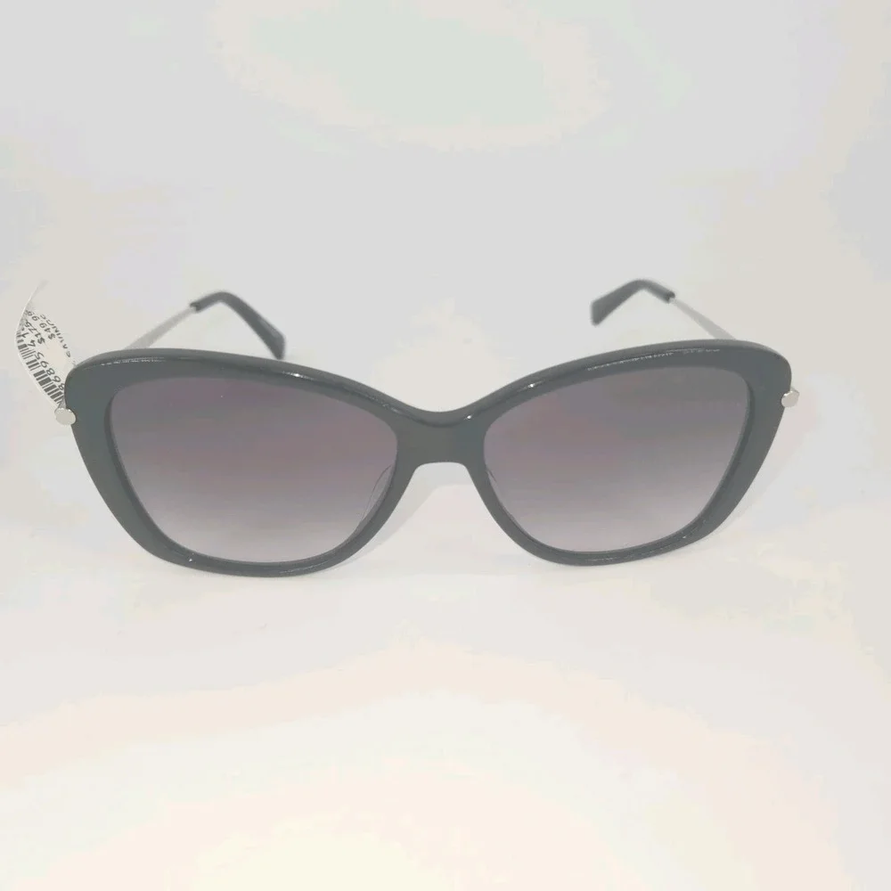 Longchamp Black Gray Gradient Butterfly Ladies Sunglasses 0018 56 LO616SL Case N